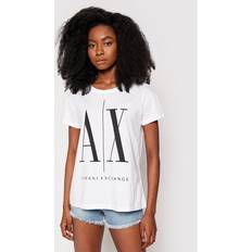Armani Exchange Women Clothing Armani Exchange Icontee Logo T-Shirt - White