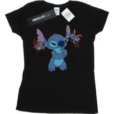 T-skjorter Disney Damen/Damen Lilo und Stitch Little Devils Baumwoll-T-Shirt