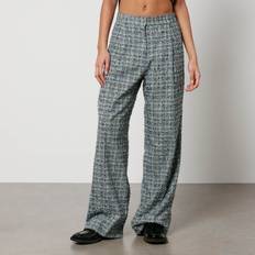 Stine Goya Jesabelle, 1910 Textured Casual Check Dam Raka Byxor
