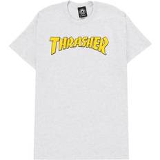 Logo Print Tee Ash Grey