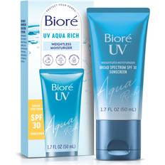 Bioré UV Aqua Rich Dermatologist Tested, Oxybenzone & Octinoxate Free Moisturizing Face Sunscreen Sensitive