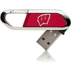 Memory Cards & USB Flash Drives Keyscaper Wisconsin Badgers 16GB Clip USB Flash Drive