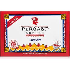 Puroast Low Acid Coffee Single Serve Lost Art Blend 12 K-Cups