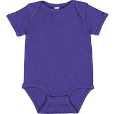 Girls - Purple Bodysuits Rabbit Skins 4400 Infant Lap Shoulder Bodysuit-Purple-12M