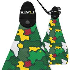 Magnetic Golf Towel, Camo Augusta Green Top-Tier