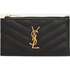 Saint Laurent Wallets & Key Holders Saint Laurent Zip Fragments YSL Monogram Pouch Card Case Wallet