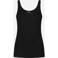 Dolce & Gabbana Canottiere Dolce & Gabbana Sleeveless Cotton T-Shirt