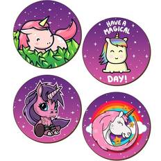 Purple Coasters Grindstore Magical Unicorns 4 Coaster 4pcs