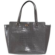 Kate Spade Tasker Kate Spade Gray Elissa Bristol Drive Croc Hand Bag