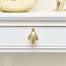 Melody Maison Penguin Drawer Knob Metallic Gold 1pcs