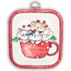 Letistitch Garn & Håndarbejdsudstyr Letistitch Broderikit Billede Kulekram