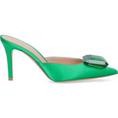 Gianvito Rossi Tossut ja Sandaalit Gianvito Rossi Jaipur Satin Mules - 85mm