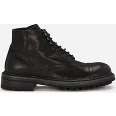 Dolce & Gabbana Herren Stiefel & Boots Dolce & Gabbana Black Leather Ankle Boots Black