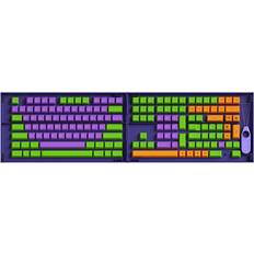 Green Keyboards Greenzech & 158 Keys Ballcap Keycap Set ASA Profile