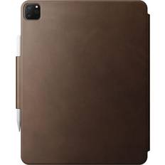 Nomad Modern Leather Folio Plus iPad Pro 12.9 6th Gen Brown