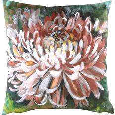 Evans Lichfield Evans Lichfield Winter Florals Chrysanthemum Cushion Cover Orange