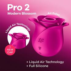 Satisfyer Pro 2 Modern Blossom, 6,5 cm pink