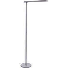 Beliani Perseus Staande Lamp Zilver Aluminium