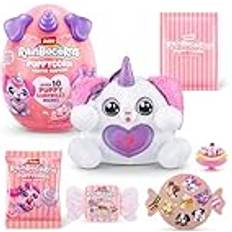 Rainbocorns puppycorn surprise Zuru Rainbocorns ZURU Puppycorn Scent Surprise, Poodle, av ZURU Surprise Unboxing Soft Toy, Scented Puppy Plush för flickor popodle