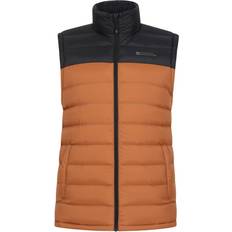 Gule - Herre Vester Mountain warehouse Mens Seasons II Padded Gilet Gold Yellow