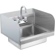 Spülbecken & Arbeitsplatten VEVOR Kommerzielles Handwaschbecken mit Wasserhahn 432 x 381 x 330 mm