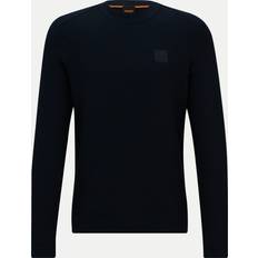 Cashmere Jumpers BOSS Anon Knit Jumper Navy