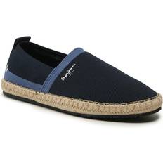 Bleu - Homme Espadrilles Pepe Jeans Espadrilles Tourist Camp Knit PMS10313 Bleu Marine