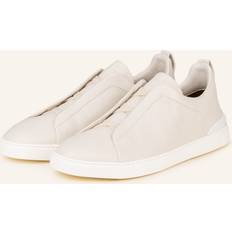 Zegna Shoes Zegna Luxury Leather Trainers Sneakers - Beige