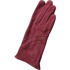 Red - Women Gloves & Mittens Eastern Counties Leather Sian Suede Gloves Maroon