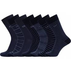 Men's Pack Men's Socks Navy 7/8.5/8/7.5/9/9.5/10/10.5/11