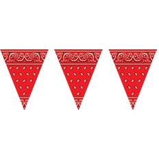 Beistle Bandana Pennant Banner