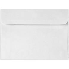 White Invitation Envelopes LUX Self Seal Booklet Envelope 5 1/2 x 8 1/2 Bright White 250/Pack 49420-250