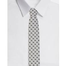 Dolce & Gabbana Mies Vyöt Dolce & Gabbana 8-cm silk jacquard blade tie with DG logo