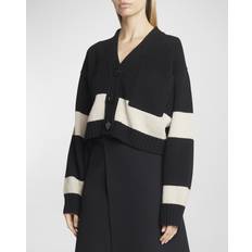 Svarta Koftor Proenza Schouler Sofia Wool Cardigan - Black