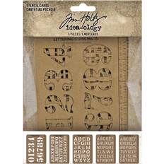 Advantus Idea-Ology Stencil Cards 5.375"X3.75"