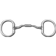 Stainless Steel Equestrian Myler Level Low Port Comfort Snaffle Eggbutt Bit