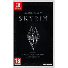 Nintendo Switch Games The Elder Scrolls V Skyrim Ninteno Switch w/ Dawnguard Herthfire Dragonborn