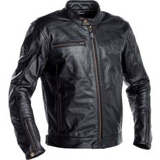 Motorcykeludstyr Richa MC-Jakke Normandie - Sort Herre