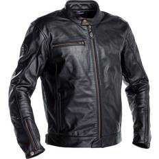 Herre - Skind Motorcykeljakker Richa Normandie Lederjacke schwarz Herren