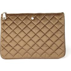 Fan Palm Clutch Brun