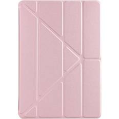 MTP Products iPad 10.2 2019/2020/2021 Origami Ständer Folio Hülle Roségold