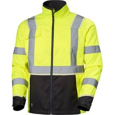 Work Jackets Helly Hansen Workwear Uc-Me Jacket - Hi Vis Yellow/Ebony