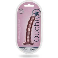 Seksilelut Ouch! by Shots Beaded Silicone G-Spot Dildo 13 cm