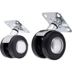 DIY Accessories Greenzech 1.5 Alloy Wheel 1.5 Inch 2 Inch Furniture Sofa Caster Swivel Chair Wheels Replacement
