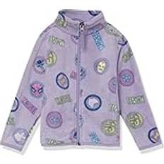 Disney Outerwear Amazon Essentials Disney Marvel Star Wars Princess Mädchen Polarfleece-Jacke mit durchgehendem Reißverschluss und Stehkragen, Marvel Logo, Jahre