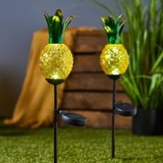 Garden & Outdoor Environment 2 Pineapple Solar Stake Lights