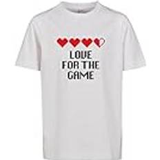 Unisex Barn Kärlek För Spelet T-shirt - Vit