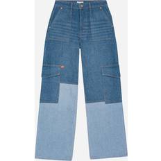 Ganni Clothing Ganni Jeans in Mid Blue Vintage Cotton/Organic Cotton Women's