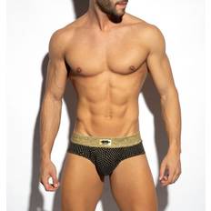 Guld Underbukser ES Collection Luxury Briefs Black