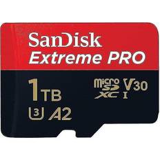 1tb sd SanDisk Extreme Pro microSDXC Class 10 UHS-I U3 V30 A2 200/140MB/s 1TB +SD adapter